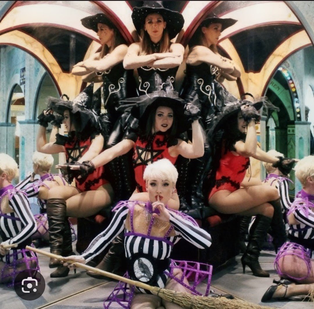 Ellen during her time with the Wookey hole circus
